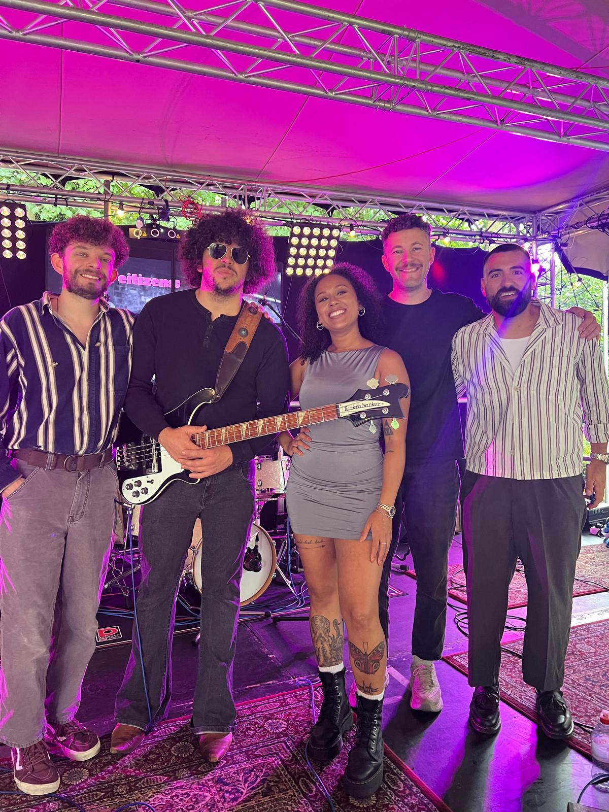 Pink Citizens — live Soul · Funk · Pop band for Belfast and Northern Ireland weddings, corporate events and private parties